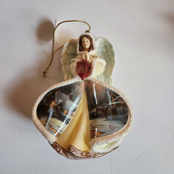 Bradford Edition Thomas Kinkade Winter Angels of Light Collection - Picture 5 of 12
